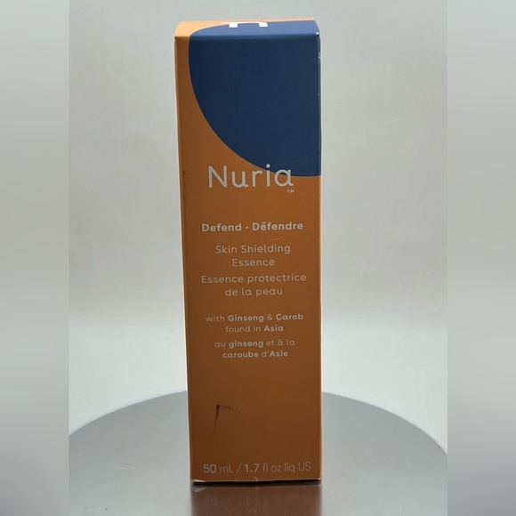 Nuria Defend Skin Shielding Essence w/ Ginseng & Carob found in Asia 1.7 fl NIB - Picture 2 of 3
